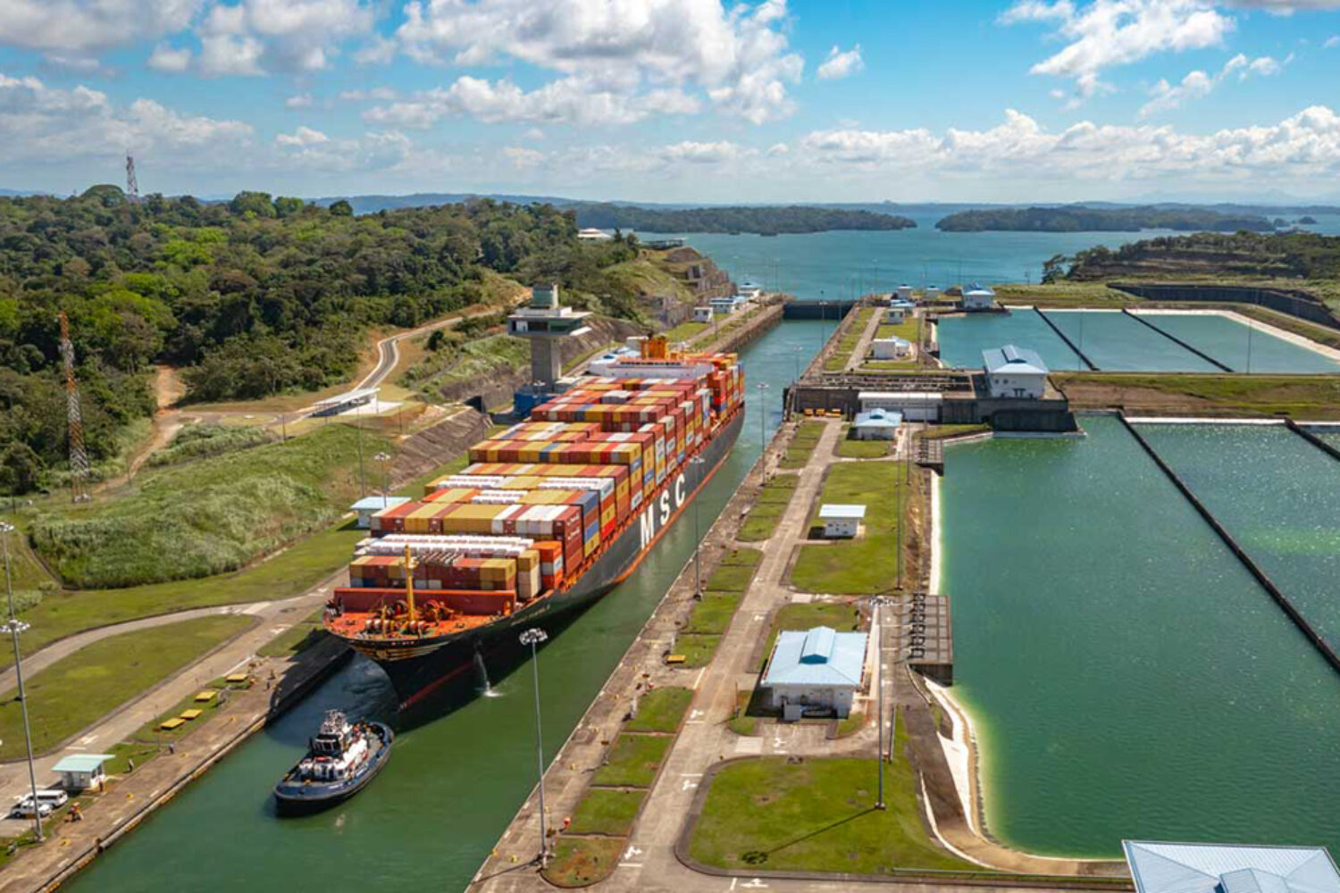 Container, Panama Canal, ACP, Panama