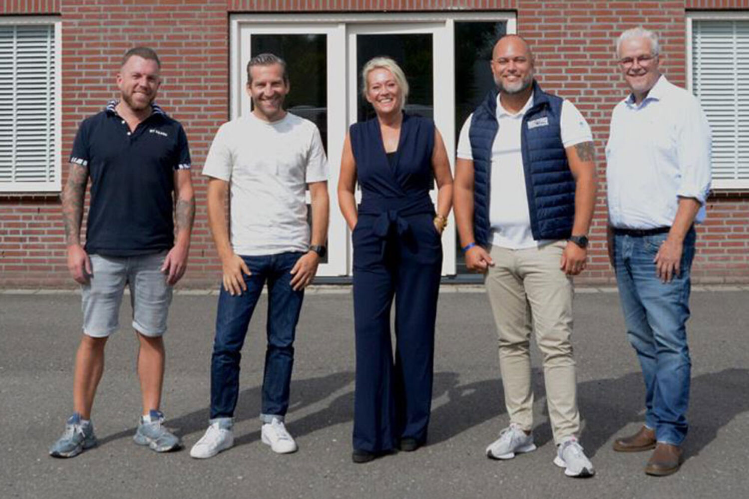 Peters & May Netherlands team; from left: Michel Mol (Warehouse), Teun Dietvorst (Sales & Operations), Inge Valk (General Manager), Sergee van der Pligt (Sales & Business Development), Arjen de Roode (Sales & Operations)