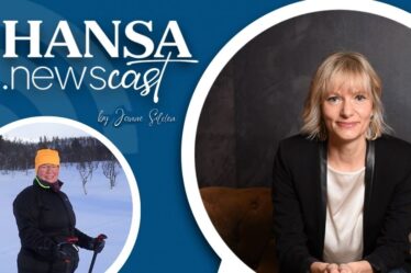 Podcast Cover HANSA.newscast (Webseite)Claudia