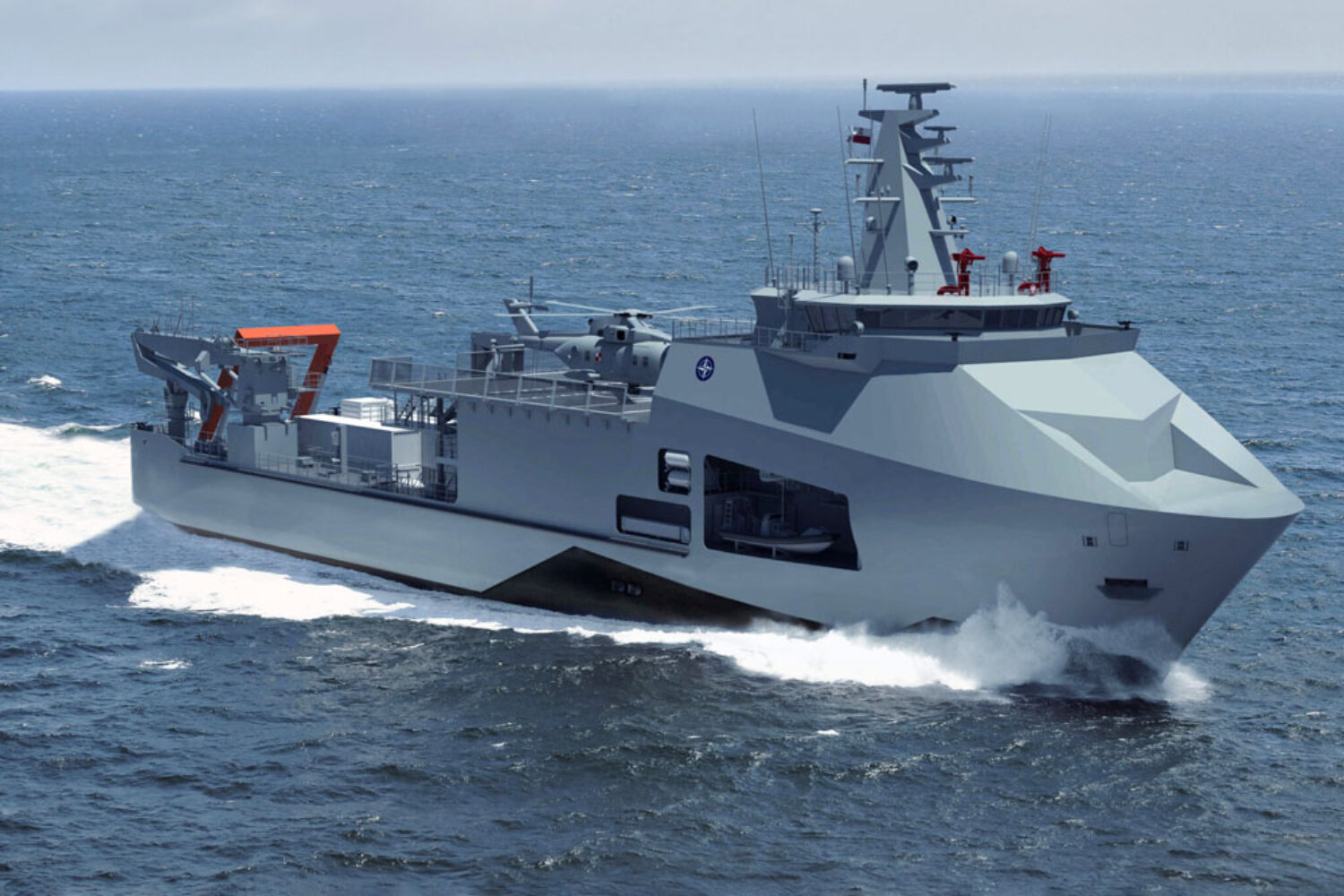 The ship is to be handed over to the Polish Navy in 2029