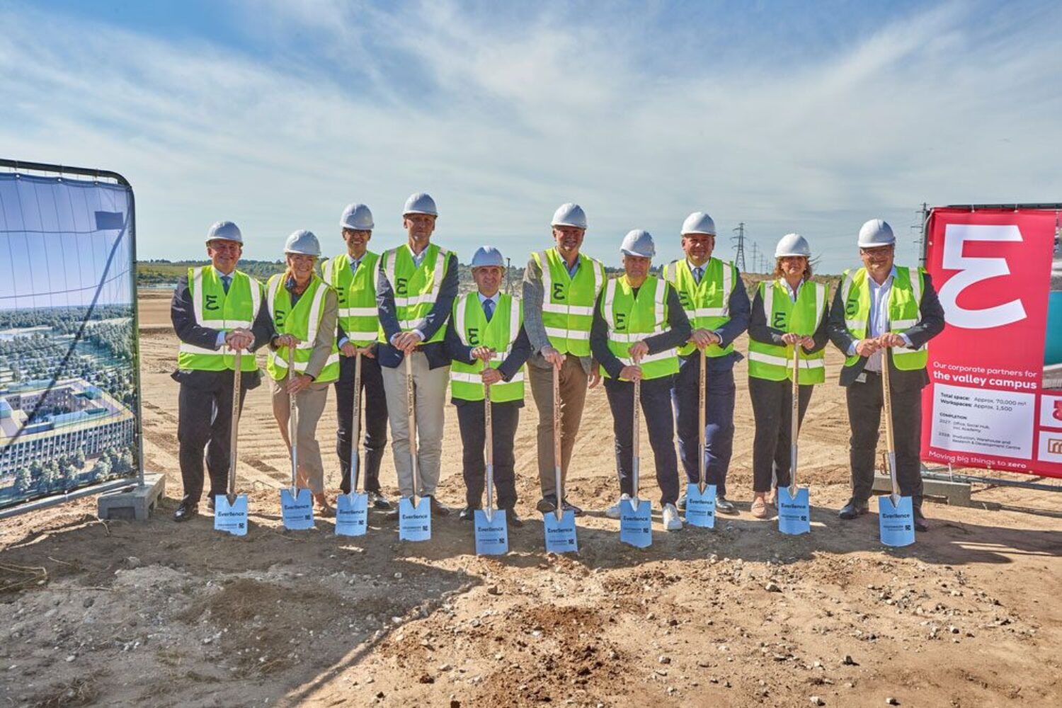 Ground-breaking ceremony for Everllence's new headquarters