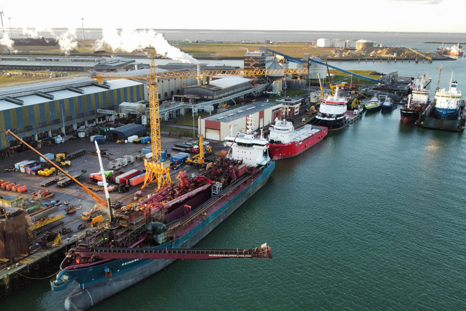 Reimerswaal shipyard, repair