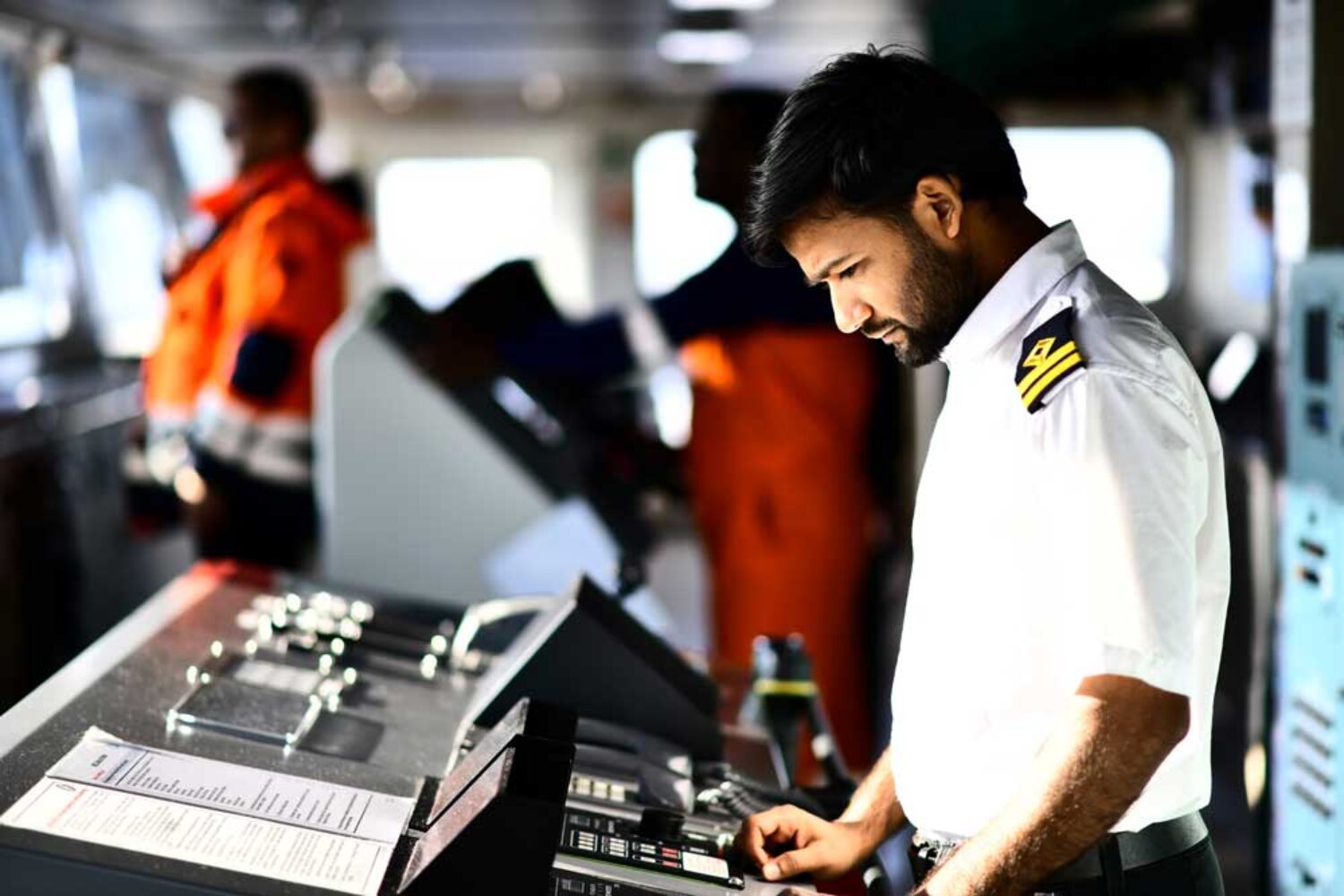 Hydrographic service in the port of Rotterdam