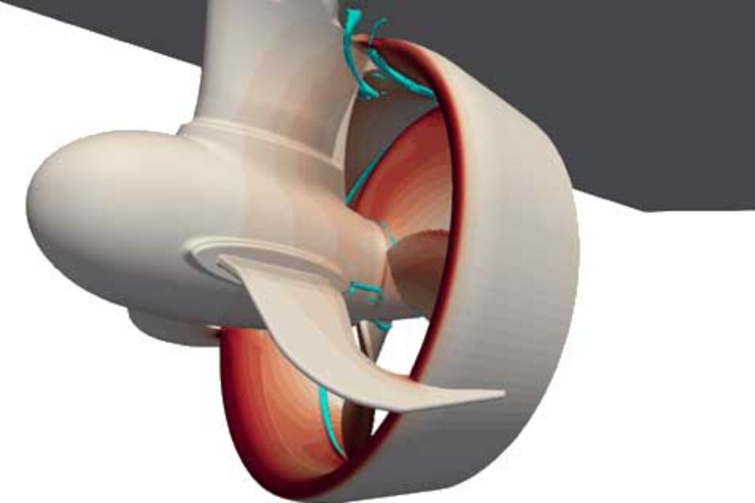 Schottel, Ruderpropeller, Düse