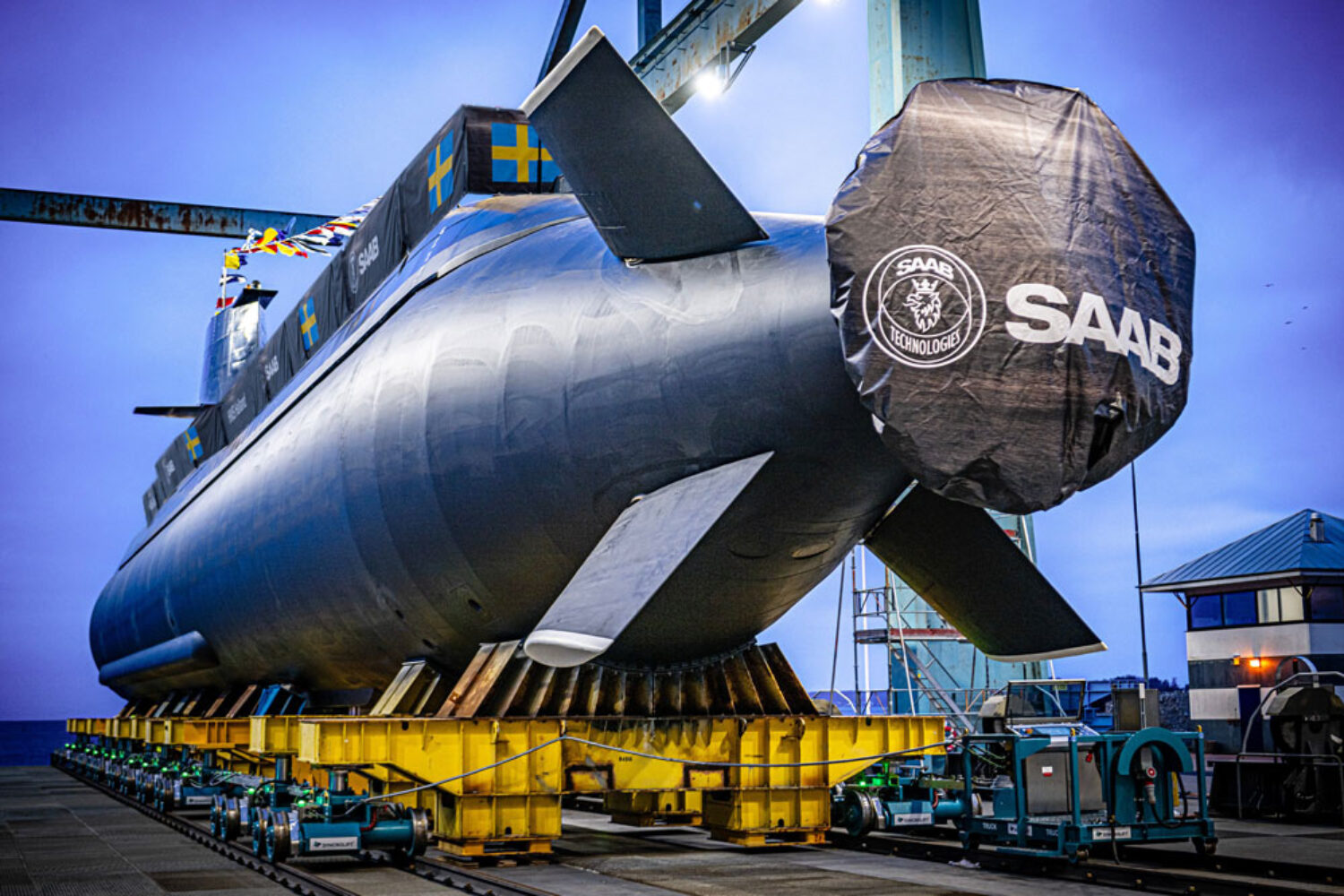 A Gotland-class boat is part of the SAAB range as a temporary solution for the Polish Navy