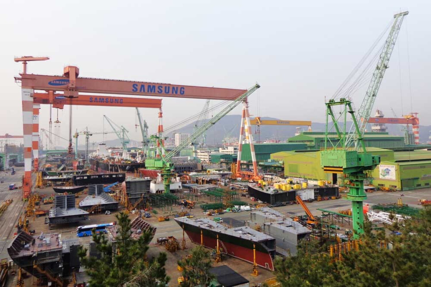 Samsung Heavy Industries, shipping fund, South Korea, South Korea