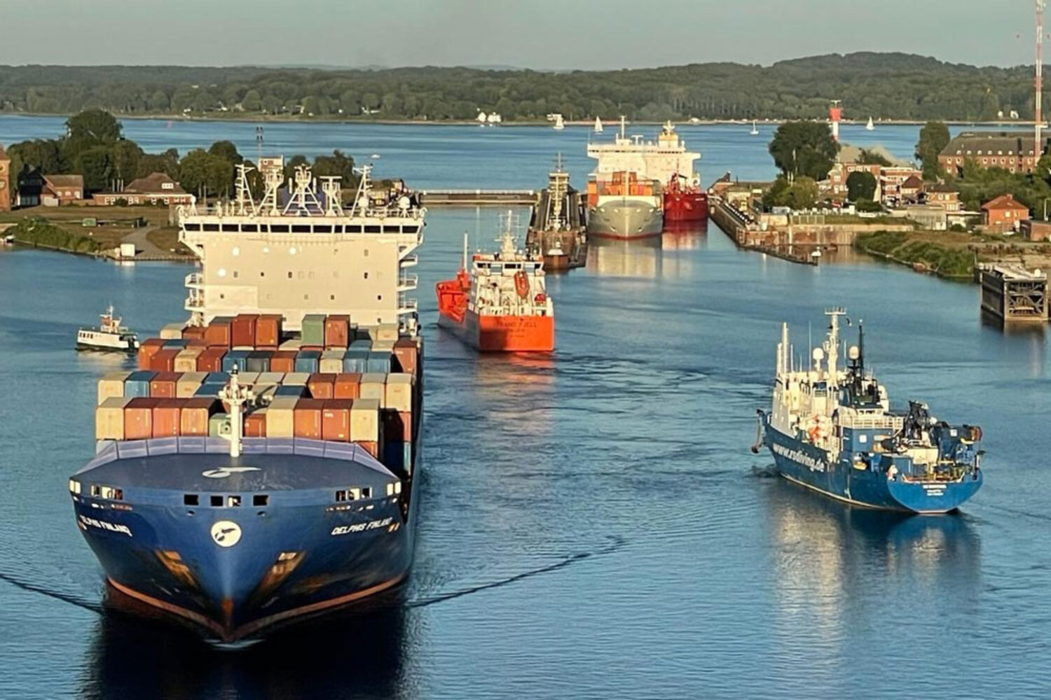 Traffic was slightly down on the NOK in 2023