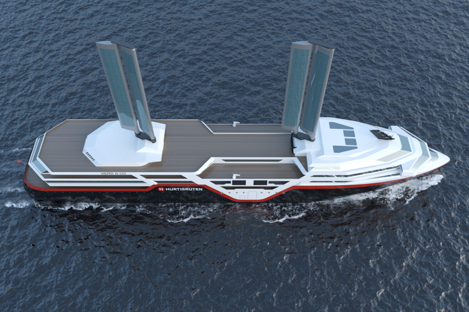 Hurtigruten, SeaZero, new build, emission-free, model, test