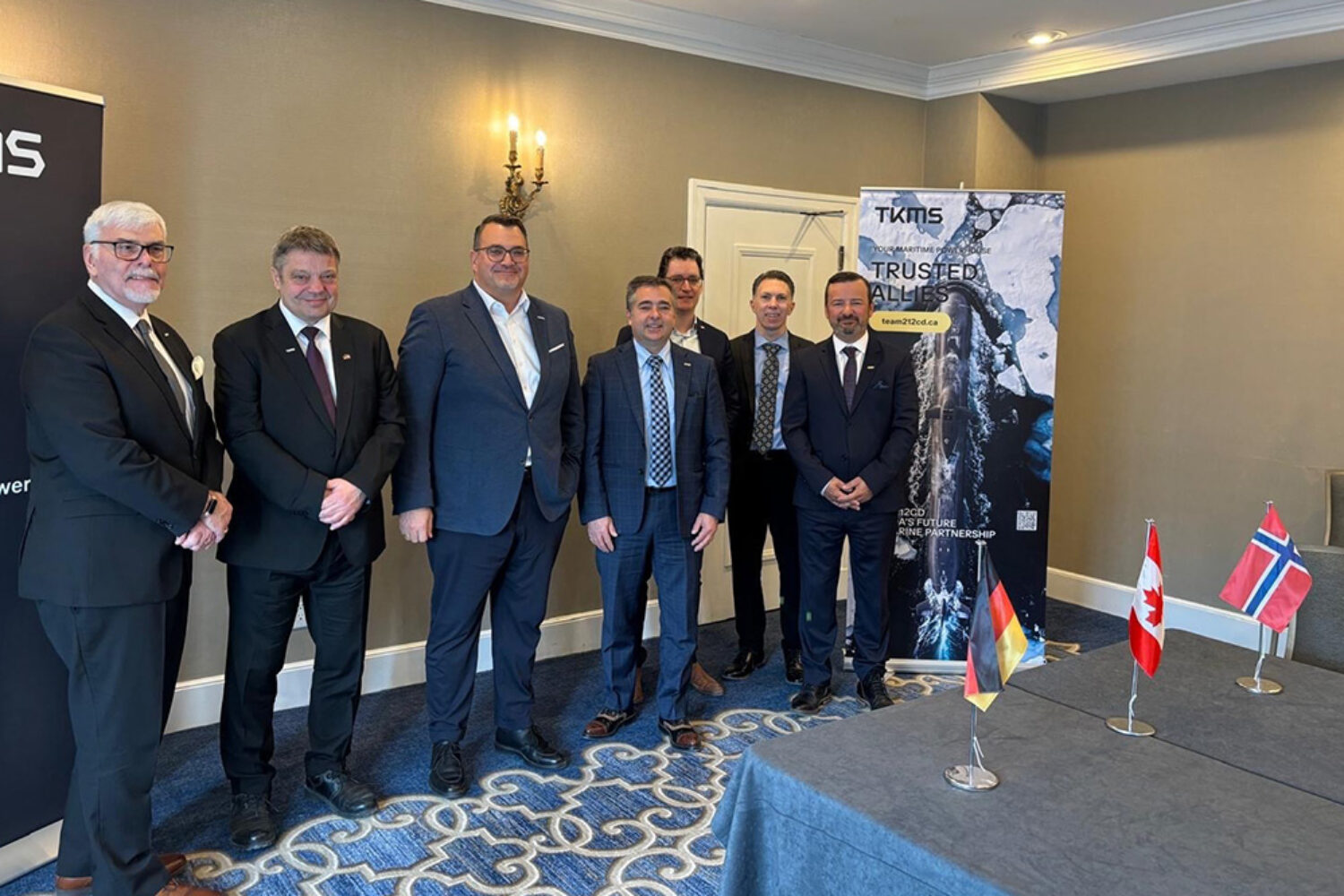 TKMS cooperates with General Dynamics Mission Systems-Canada in the construction of Arctic Sentinel (© TKMS)
