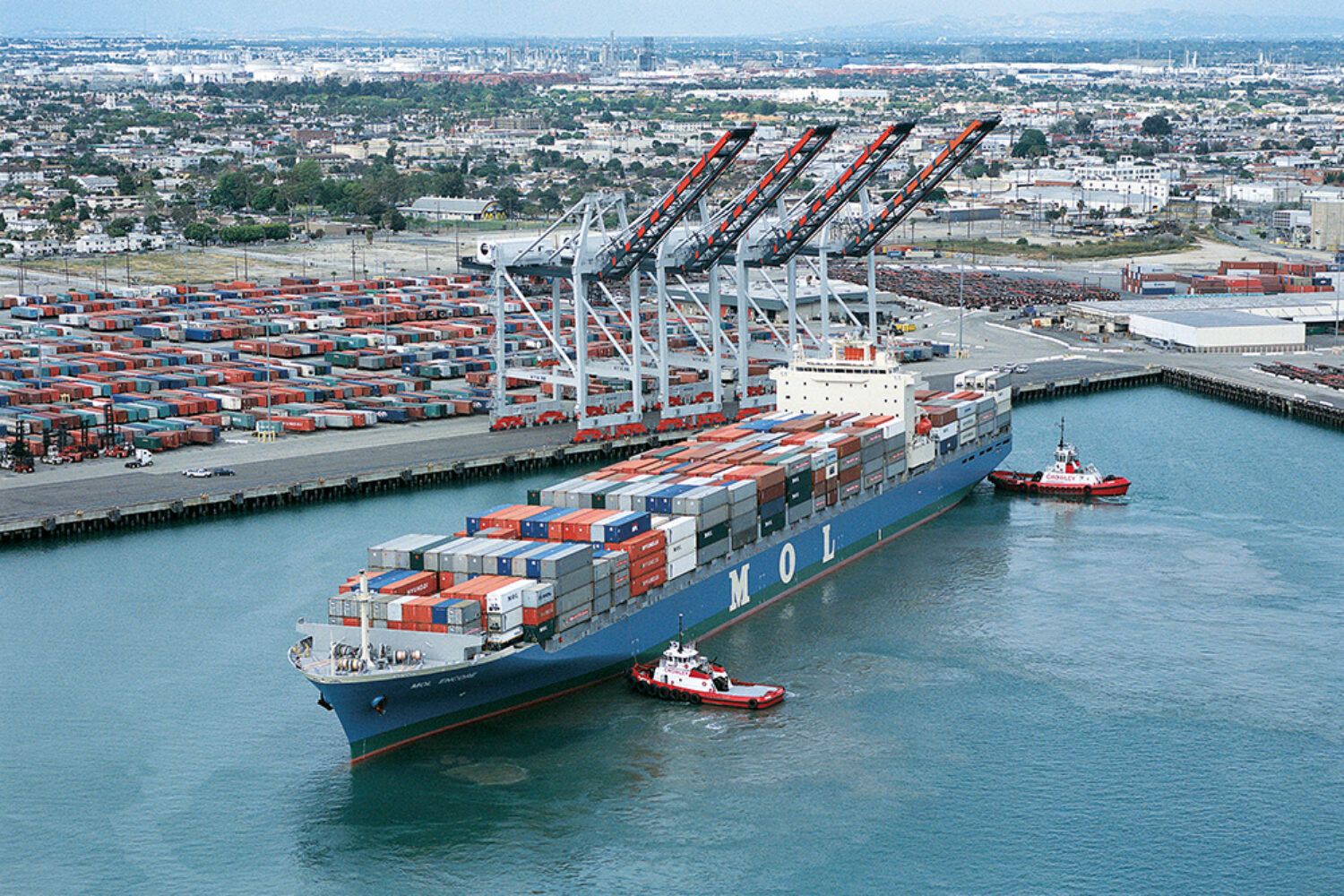container ship, Los Angeles, cargo, LA, USA, customs, duties
