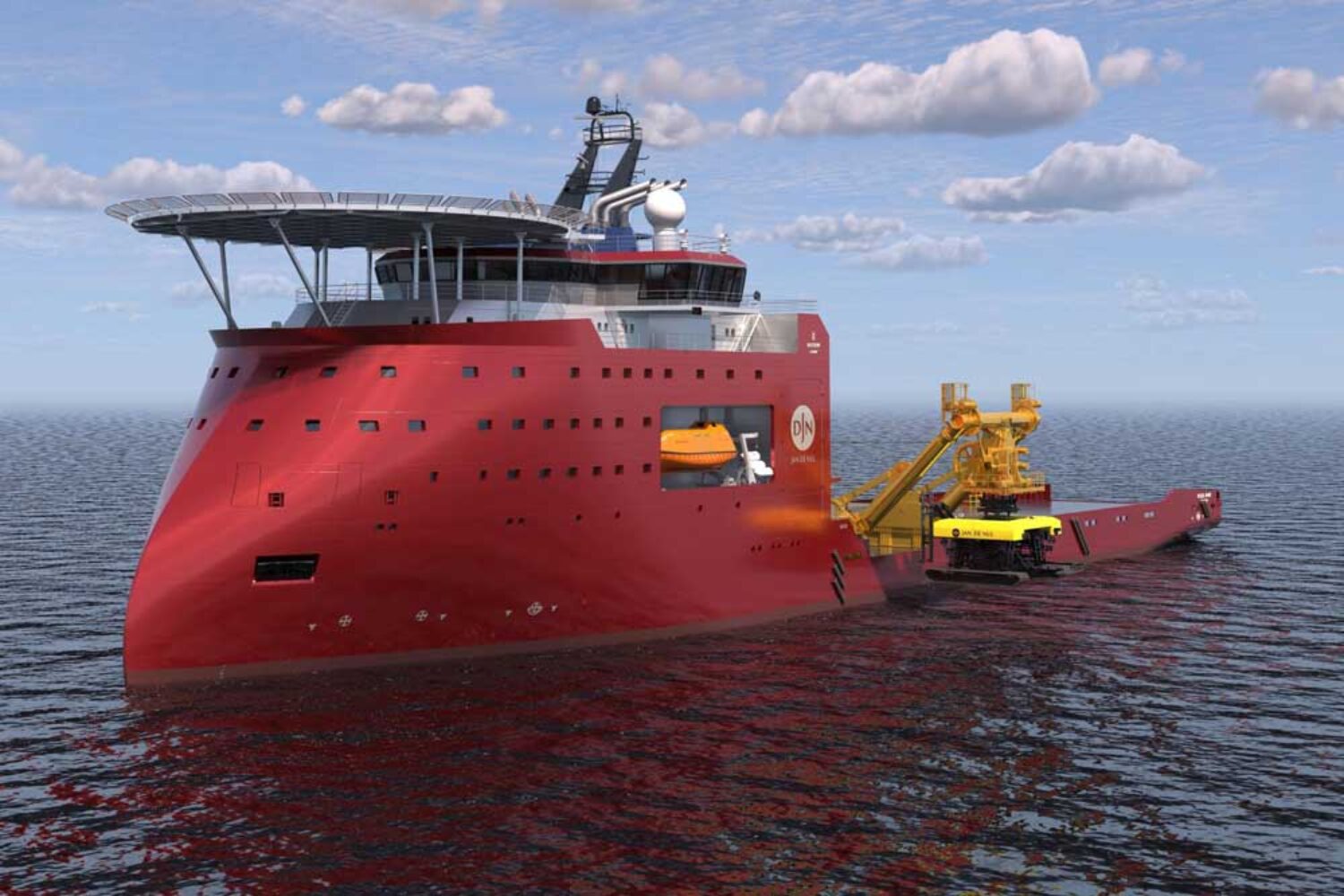 Cable Layers, Trenching Support Vessel, Jan De Nul