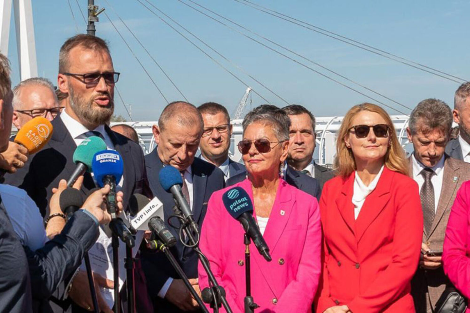Poland: Advisor to the Minister of Defense, Maciej Samsonowicz, in the port of Ustka