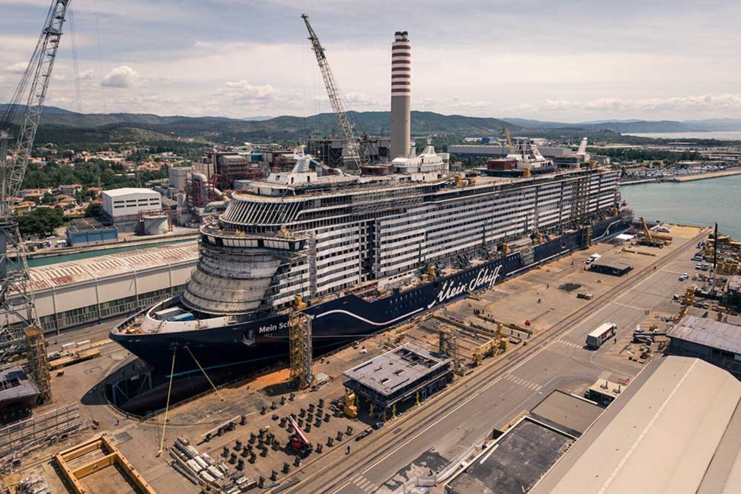 Mein Schiff Flow, TUI Cruises, Fincantieri, Monfalcone, Cruise, Cruise