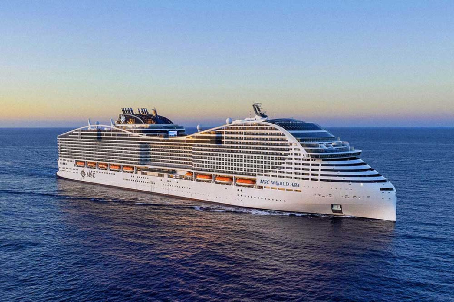 MSC, MSC Cruises, World Asia, World Class, cruise ship