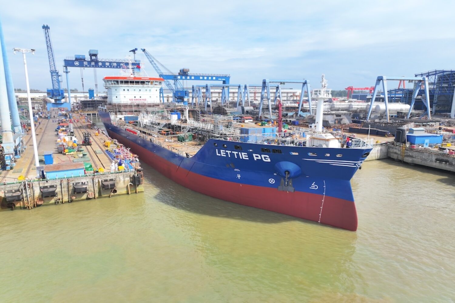 The three 10,600 DWT newbuildings with comparable Wärtsilä equipment are part of PGT's fleet renewal program. The first vessel, pictured here, is due to enter service in the first half of 2025. Pritchard Gordon Tankers © Pritchard Gordon Tankers