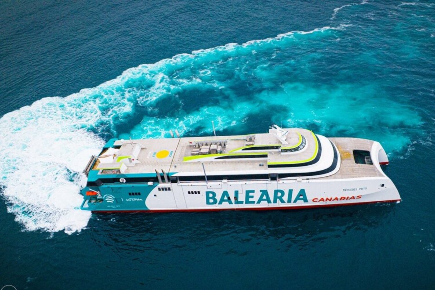 A ferry from Balleria