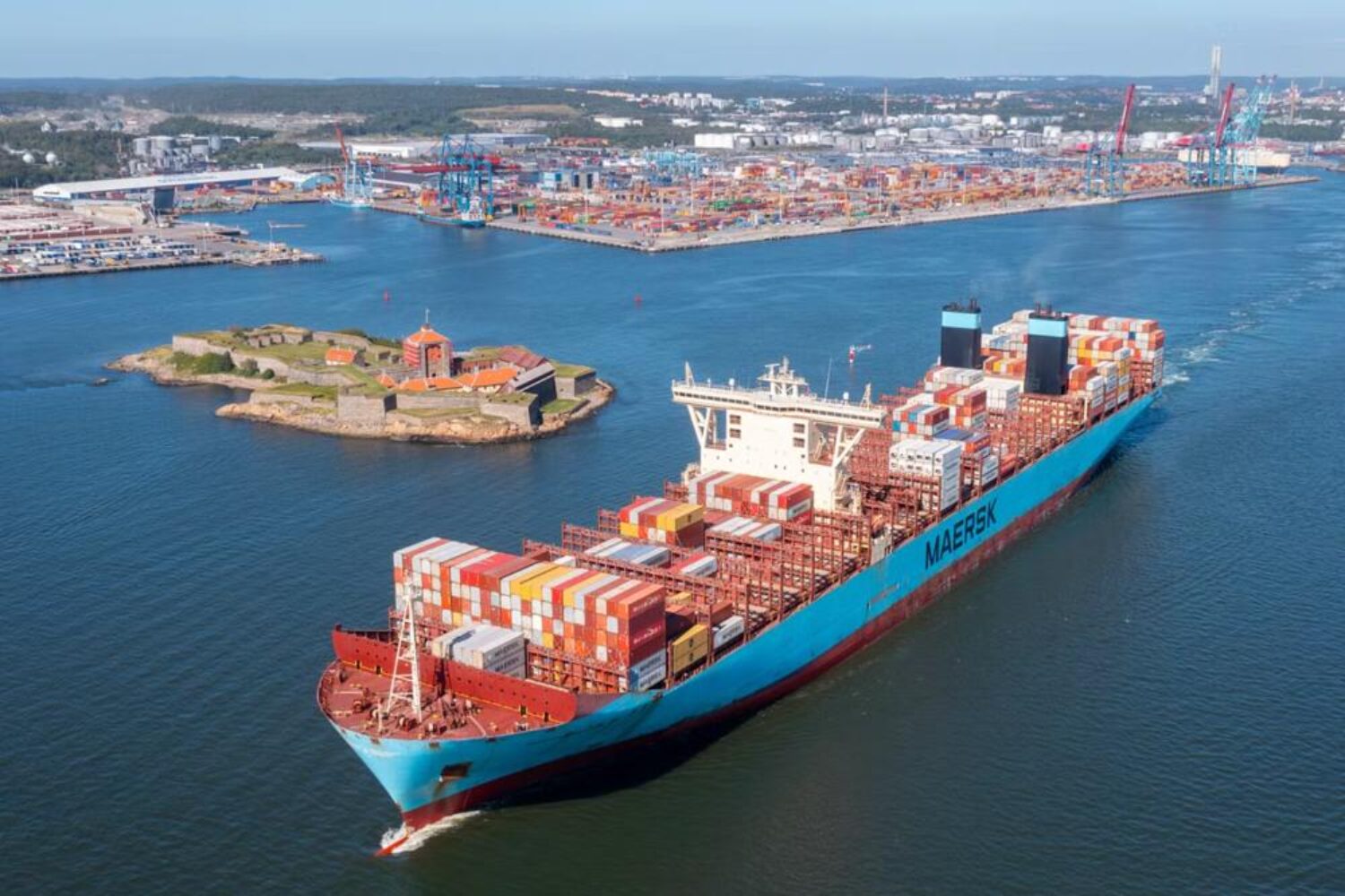 A ship off Gothenburg