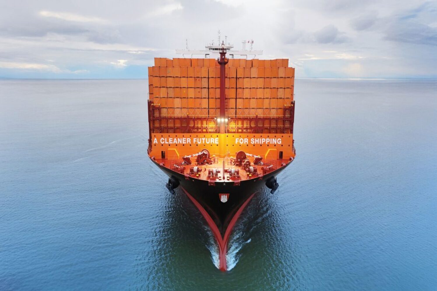 Hapag-Lloyd ship at sea