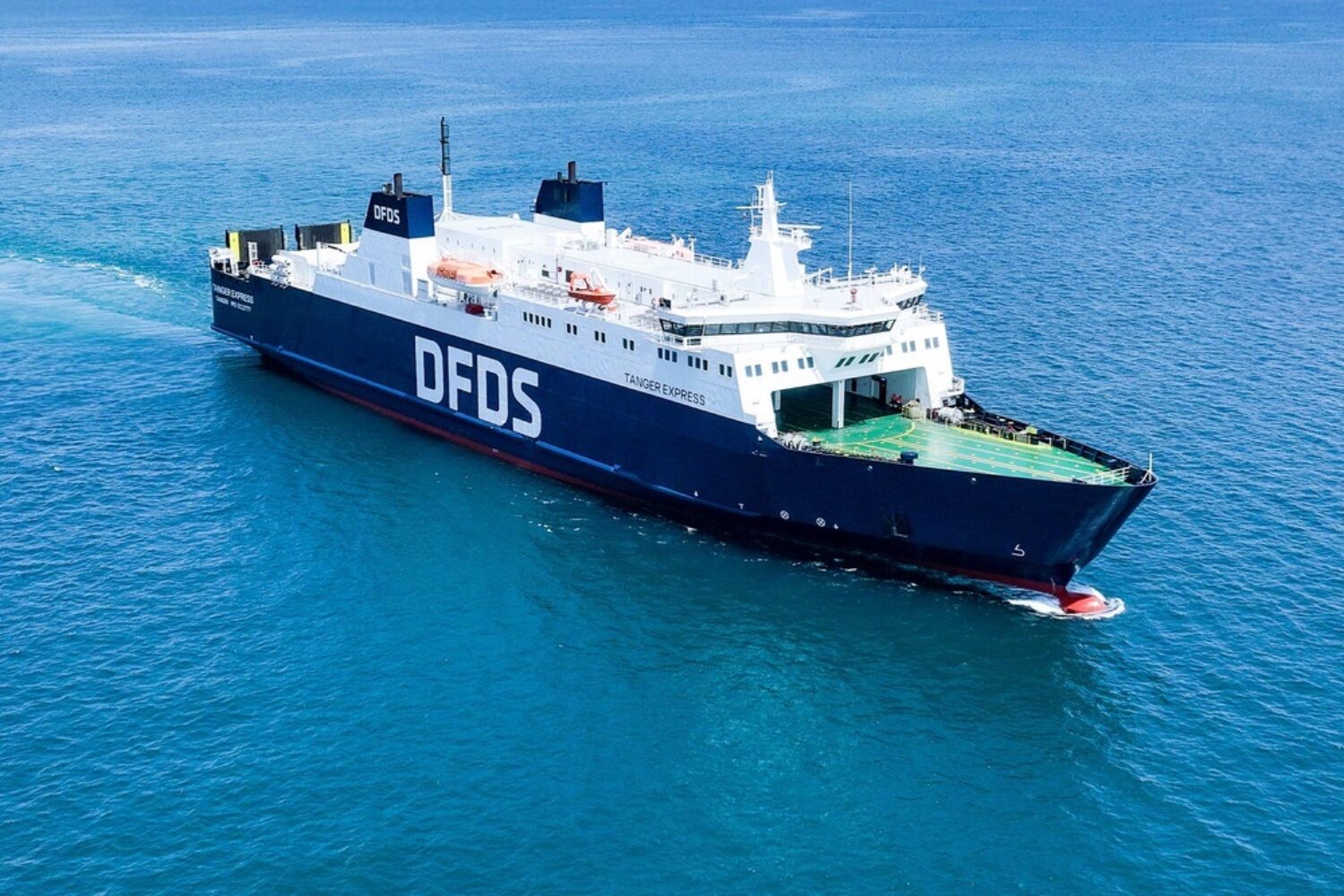 A DFDS ferry