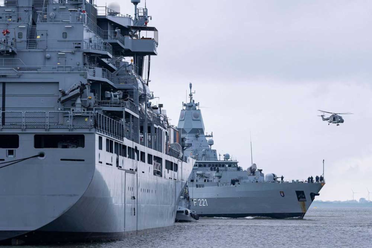 Frigate Hessen, Red Sea, Deployment, Return