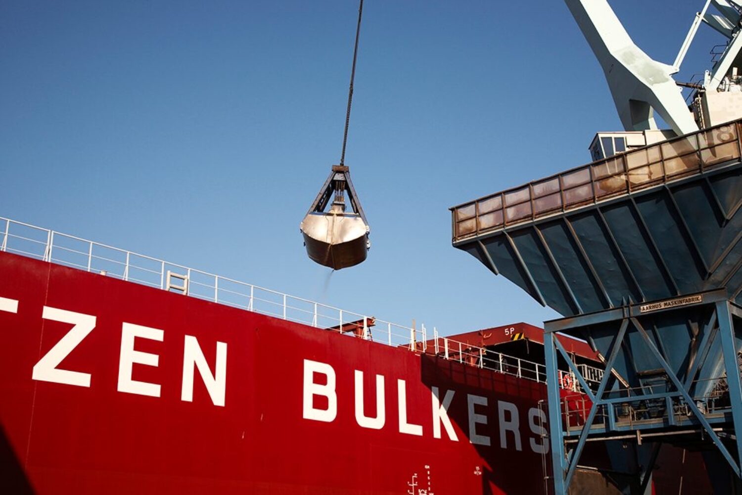 Bulker owned by J. Lauritzen