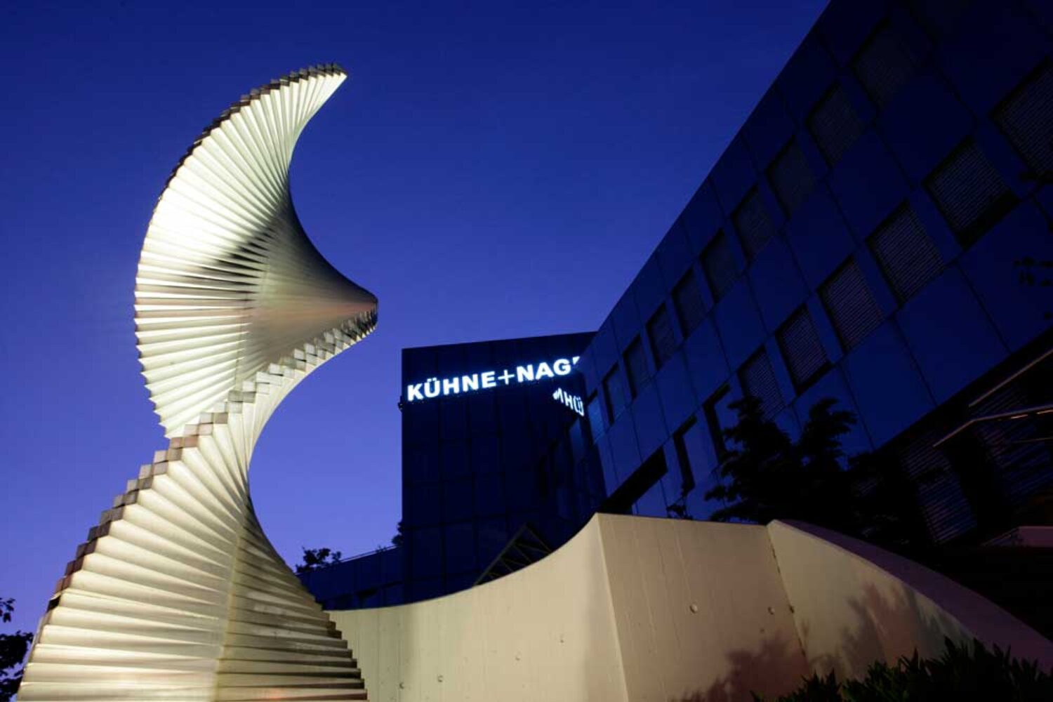 The K+N headquarters in Schindellegi (Photo: Kühne + Nagel)