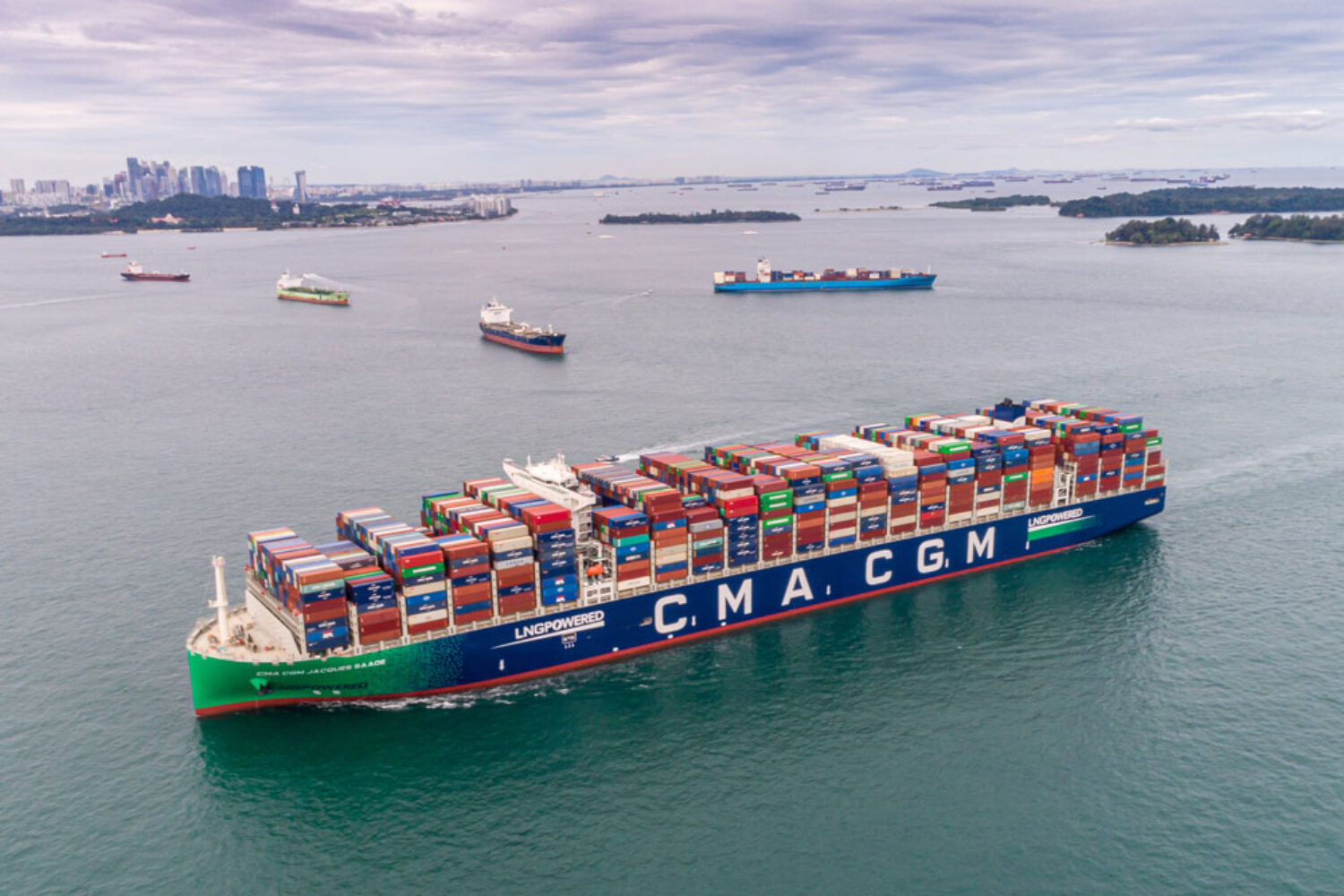 CMA GM, Lyon, container ship, EU-ETS