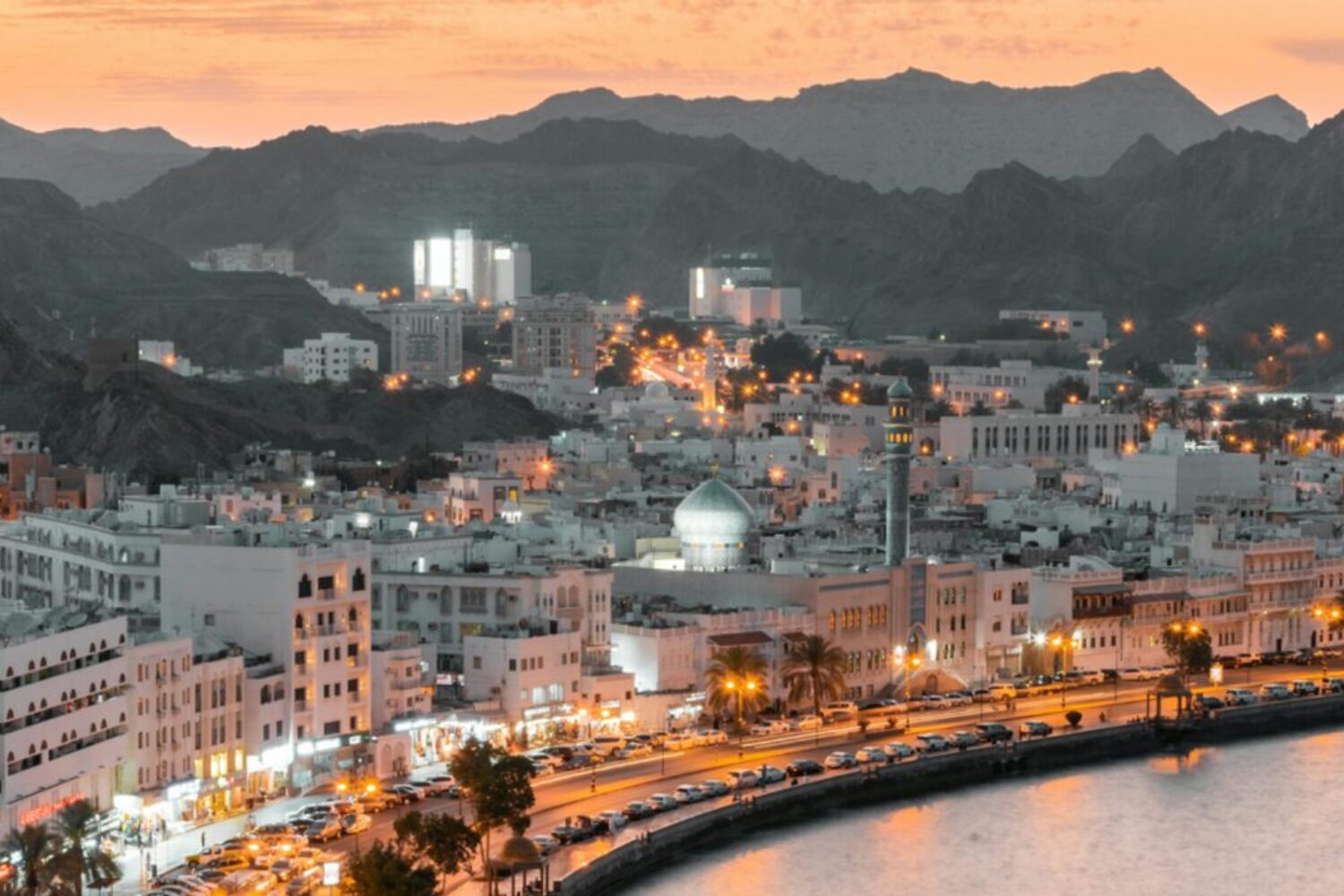 A port in Oman